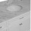 Ensemble de meuble-lavabo simple 60 po avec armoire blanche et comptoir en marbre de Carrare Ronnie-1882987847-1892729882