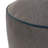 Qiviut Gray Foot Pouf-2104033788