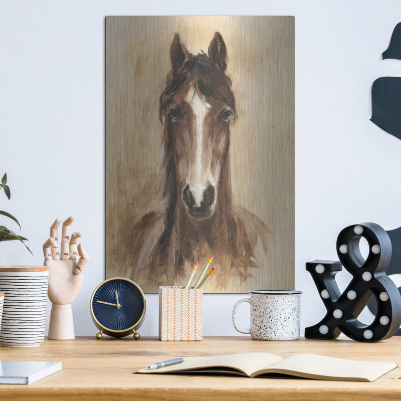 Art mural luxueux «Western Ranch Animals I» par Ethan Harper, H 16 po x l 12 po