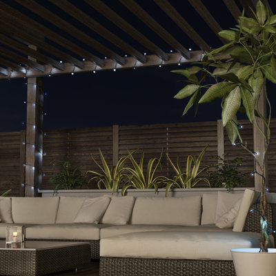 Iikka 100 - Bulb 0.25'' Solar Powered LED Wide Angle LED String Light