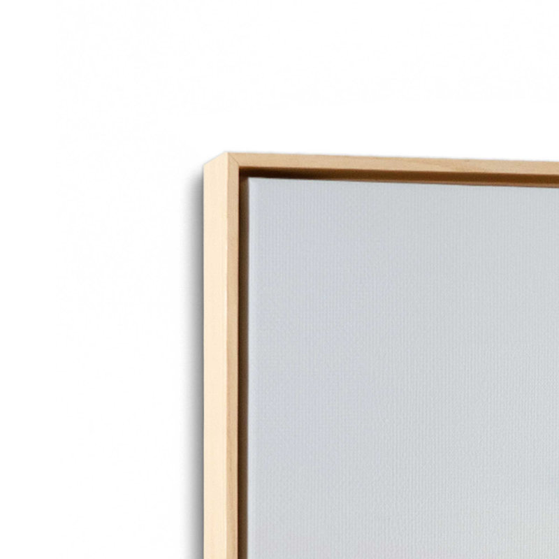 Impression sur toile Barren Beauty, H 12,75 po x l 8,75 po x P 1,75 po, Cadre américain en érable flottant