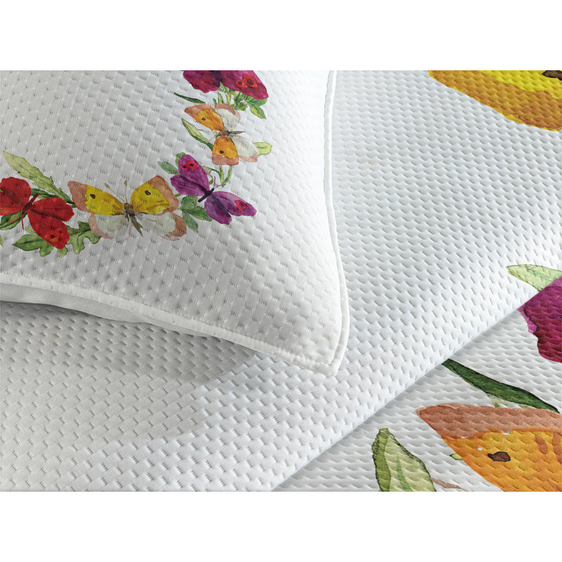 Farmhouse / Country Polyester Coverlet