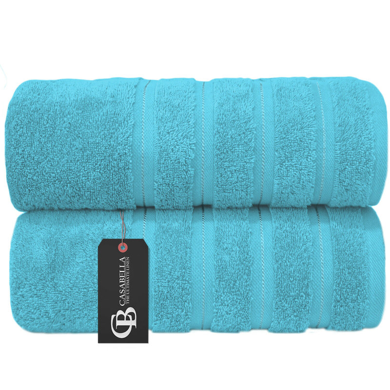 Casabella Luxury Jumbo Bath Sheet, Teal