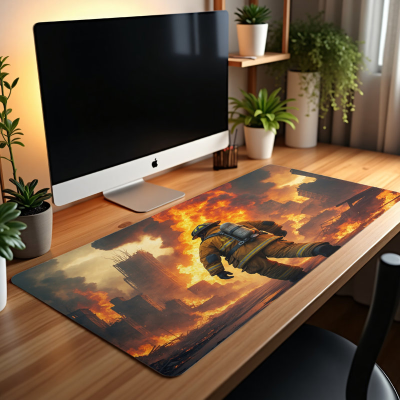 Polyester Desk Pad, 23.6x13.8