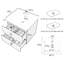 Meuble-lavabo mural simple 29,5 po avec plateau en résine Stone Carol-Ann-2056027904-2056194784