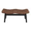 Banc en osier tissé Kroh