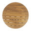 Table basse d'extérieur en bois d'acacia