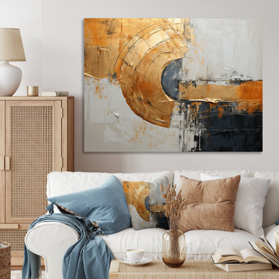 Jahkeim " Gold Grey Gleaming Geometry VIII "