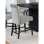  Stanton Velvet Upholstered Counter Chair Grey (Set of 2)