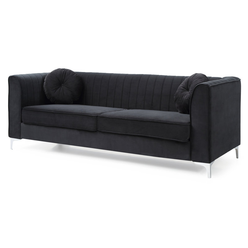 Canapé Delray G790A-S (2 boîtes),, Noir