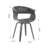 Principato 19.68'' H Faux Leather Upholstered Armchair