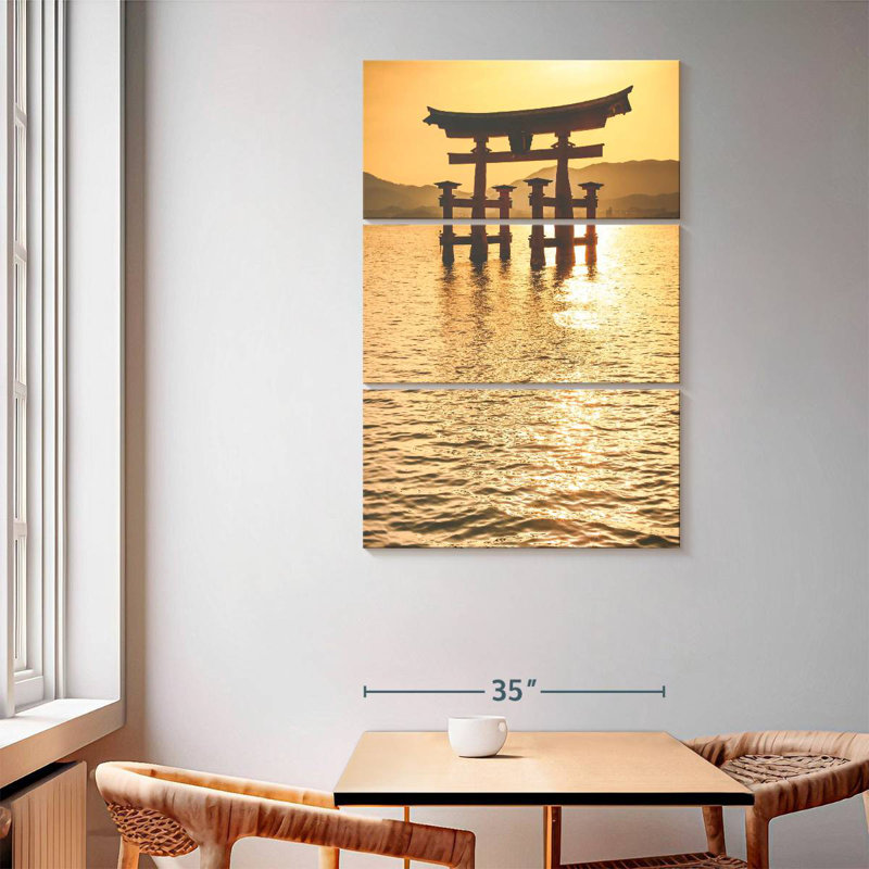 Lilie Famous Torii Gate, 65" H x 42" W