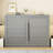 Space Saving Bed Gray - With Led Lights And Plywood Base Durability