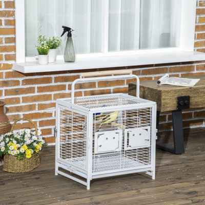 Cage de transport d'oiseaux pour perruches Tucker Murphy