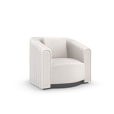 La Moda 39.25"" W Polyester Barrel Chair -  Caracole Modern, M130-421-032-A