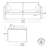 Farmingdale Brinsley Modern Modular Sofa