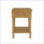 Table de chevet 2 tiroirs Traditional