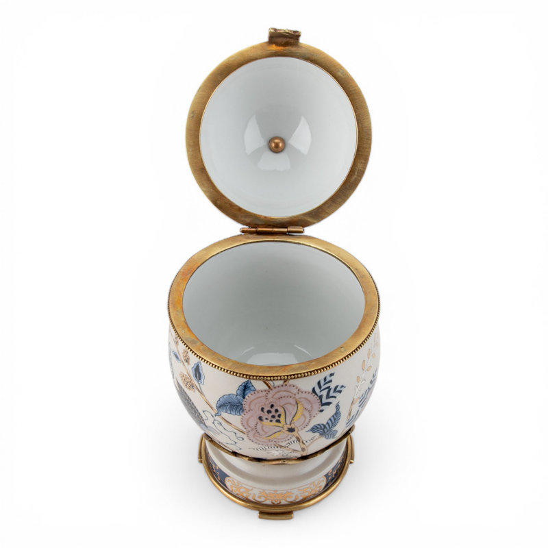 Boîte à charnières en porcelaine