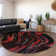 Premium Machine Washable Cortes AMF1037 Swirls Rug