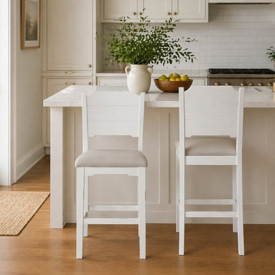 Authement Upholstered Count Stool Set