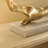 Pepita Golden Drift Abstract Sculpture