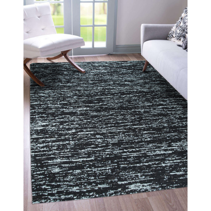 Tapis noir Akailah, Rectangle 4 pi x 6 pi