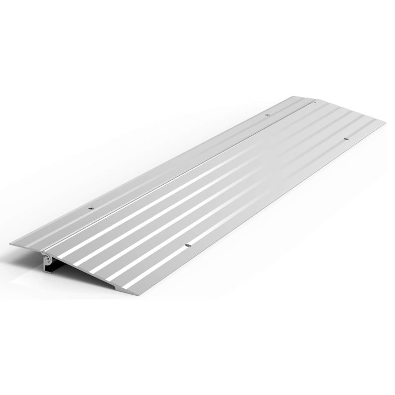 Rampes de seuil pour portes, seuil réglable en aluminium pour portes extérieures, H 1,3 po x L 35,46 po x l 5,31 po