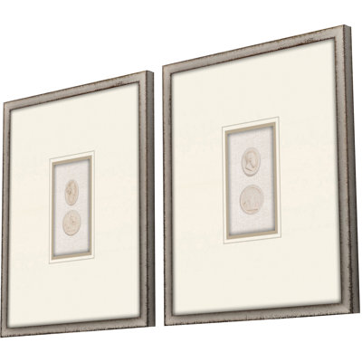 " Portrait Intaglio I S/2 " by Inspire Studio 2 - Pieces