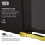 Porte de douche coulissante sans cadre avec verre teinté 3/8 po l 68-72 po x H 74 po Elan-98714700