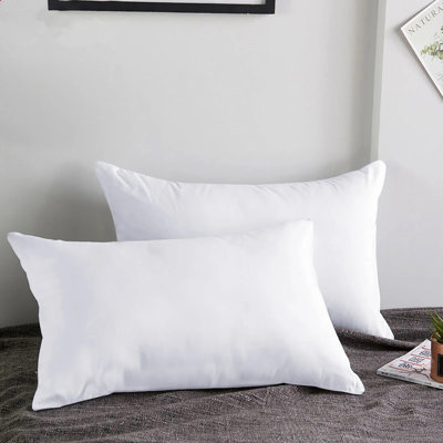 Set of 2 Super Soft Microfiber Pillow Covers - Breathable, Easy Care, Ultra Soft Microfiber Fabric