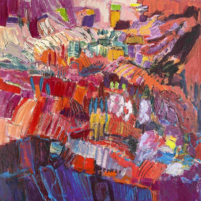 " Splendid Garden II " Painting Print