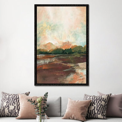 Farm View 1 Piece Painting on Canvas