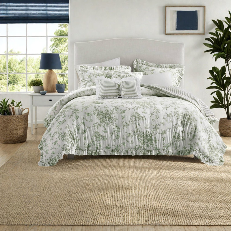 Ensembles de literie pour très grand lit de qualité supérieure, style floral moderne en polyester doux pour la maison