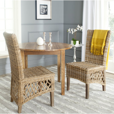 Chaise d'appoint en rotin Daviston