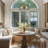 Chrisse 4-Light Modern Drum Sputnik Pendant Light for Living Room