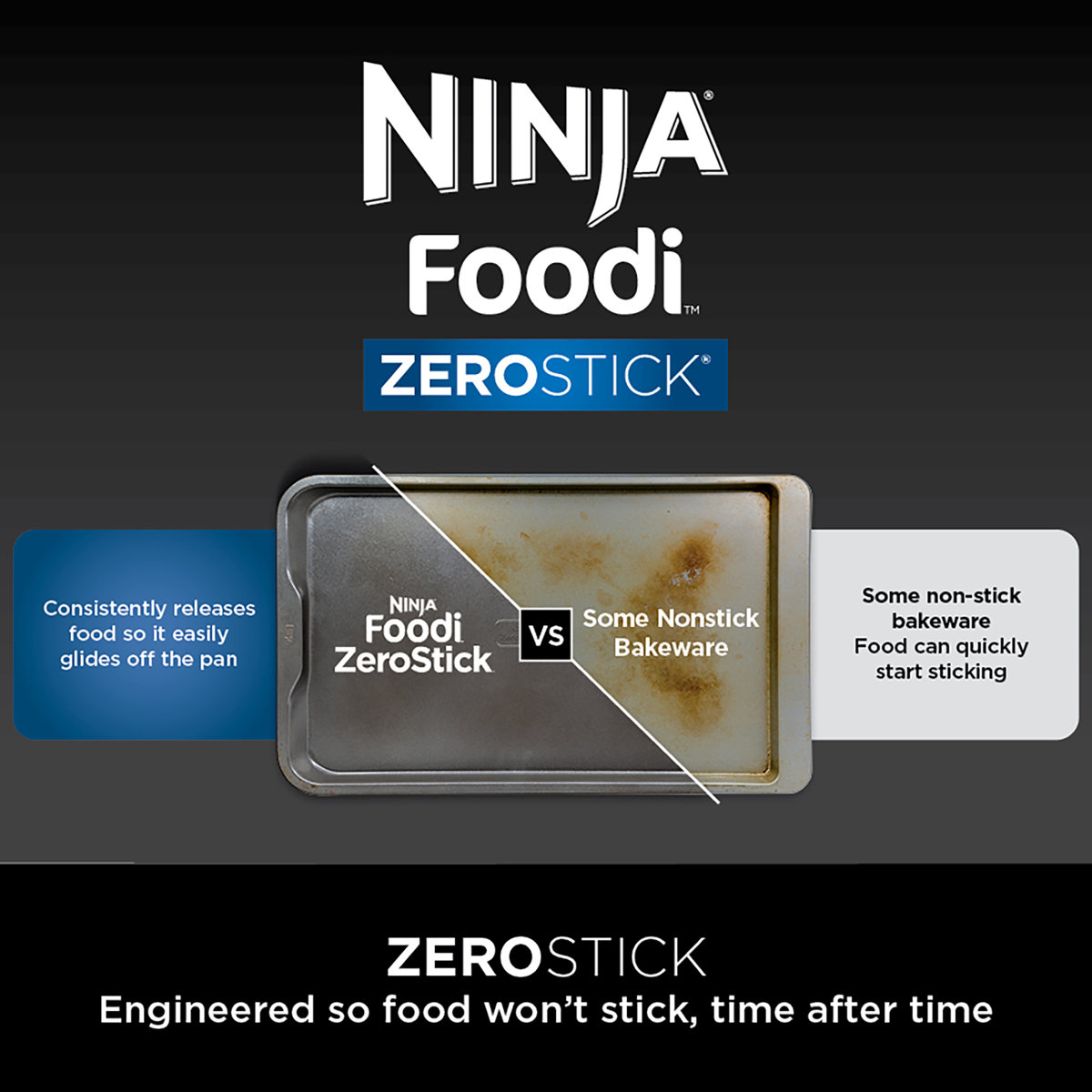 Ninja Zerostick tepsija 25x38 cm