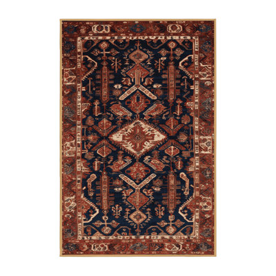 Tapis brun lavable à la machine