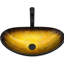 Lavabo vasque de salle de bain Artistic Gold