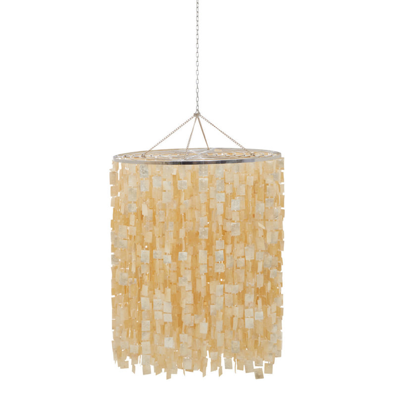 Bilbrey 1 - Light Silver Single Pendant