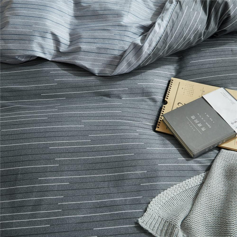 Modern Design 100% Cotton Duvet Cover Set, Full Duvet Cover + 2 Full Pillowcases