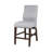 Melora Upholstered Counter Stool with Solid Wood Frame