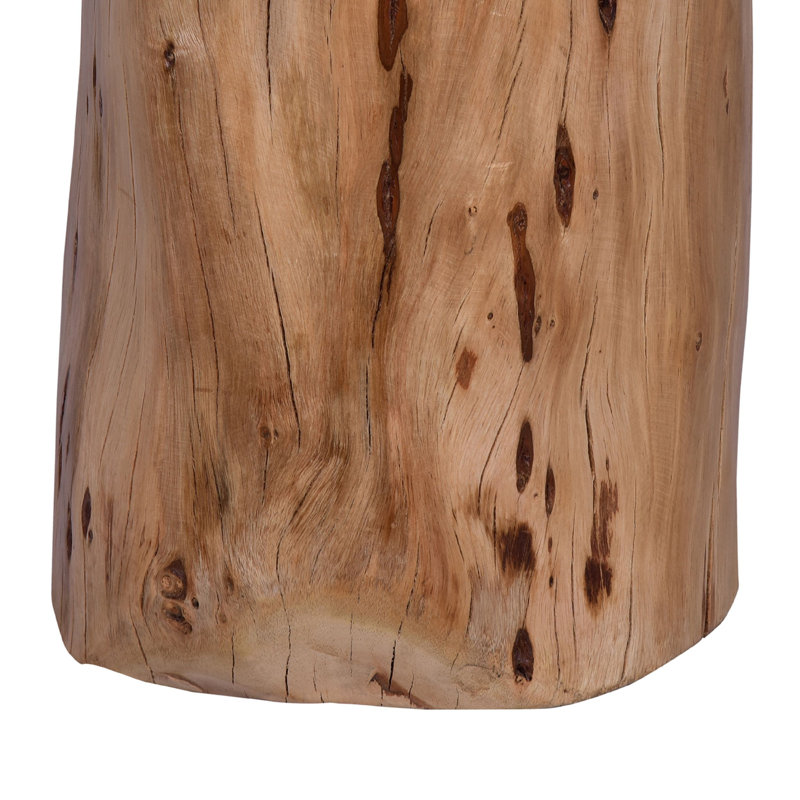 Earline Solid Wood End Table