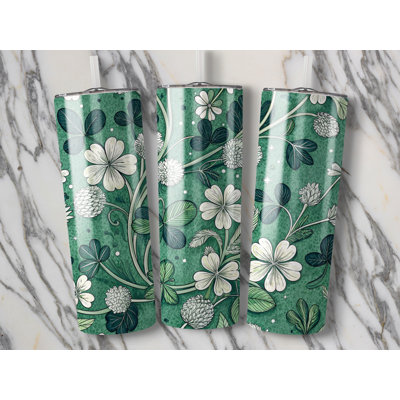 Choose Handmade Tumblers 591 mL Vacuum Insulated Stainless Steel (18/8) Travel Tumbler with Straw