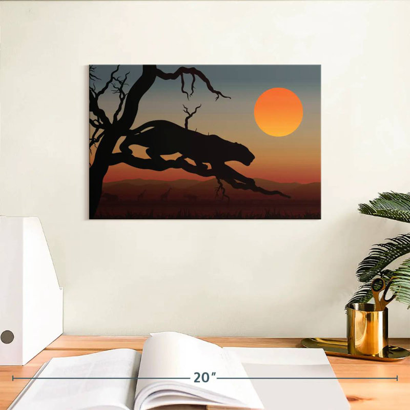 Brampt Panther Shadow, 8" H x 12" W