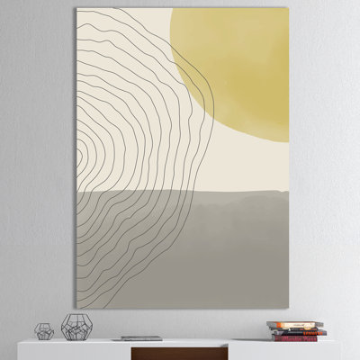 «Minimal Geometric Compostions of Elementary Forms XXXIV», reproduction sur toile tendue