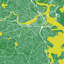 «Boston Urban Roadway Map», impression sur toile tendue en vert-72565961-72565962-72565969