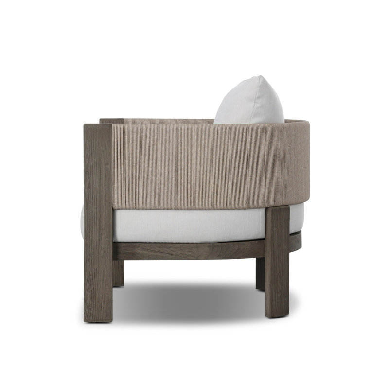 Delancy Outdoor Chair-Arashi Salt, Stained Aged Gray, Vergo Cream