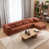 Tissu orange est en rupture de stock