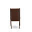 L'ensemble de table de cuisine 3 pièces comprend une table de salle à manger rectangulaire avec une rallonge papillon et 2 chaises parsons en simili cuir brun, acajou-115318995-115318992-115318988