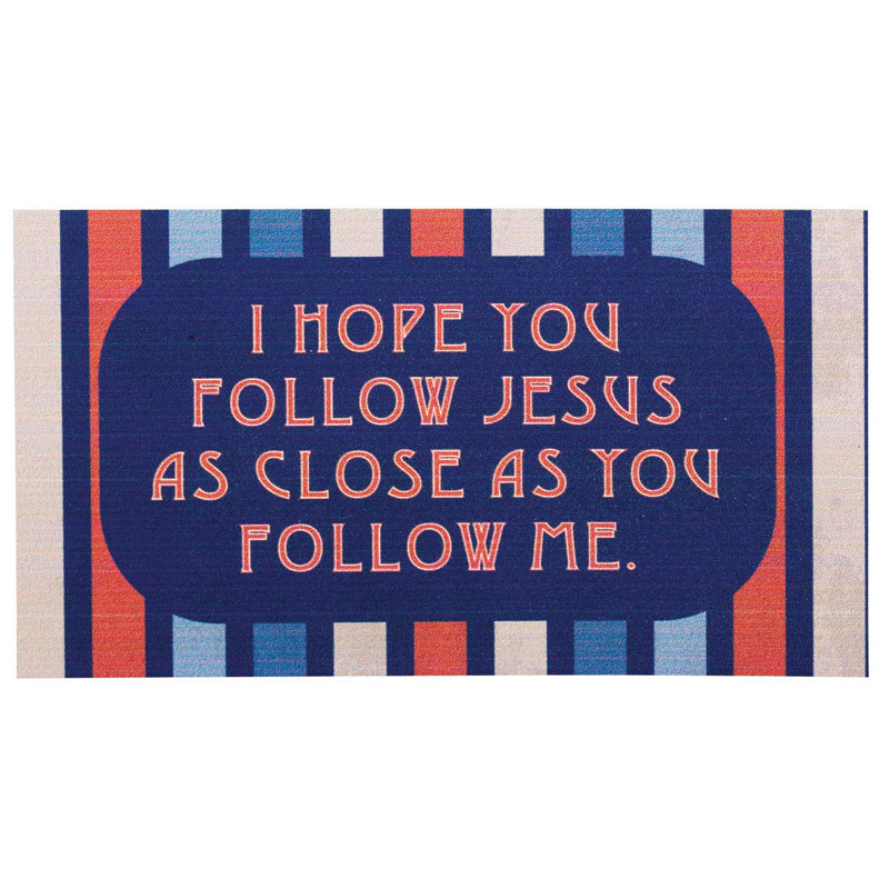 Magnet I Hope You Follow Jesus 5x2.75